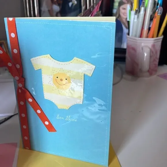 Set Congratulations baby shower cards BOY/GIRL - Picture 5 of 7